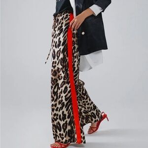 COPY - - Leopard/red stripe pants